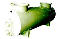 Intercooler for large capacity raw material air
